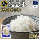 【ふるさと納税】嬬恋米 300g 令和5年産 1袋 お試し 少量 小分け お米 こめ キャンプ ブランド米 米 白米 精米 受賞 皇室献上米 コメ 2合