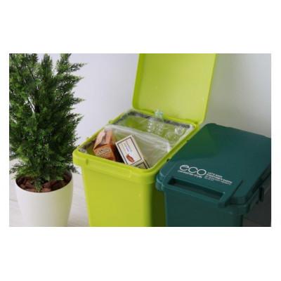 ふるさと納税 恵那市 ごみ箱　連結　45L　グリーン　2個組　 |  | 02