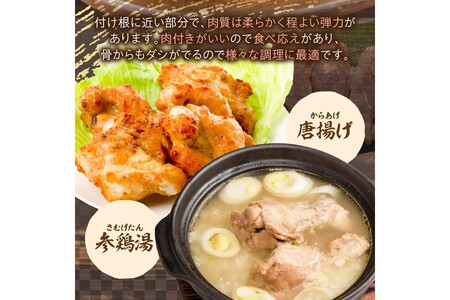 はかた地どり 手羽元 1kg(はかた地どり 地どり 手羽元 1kg 福岡県産 福岡)【A-846】