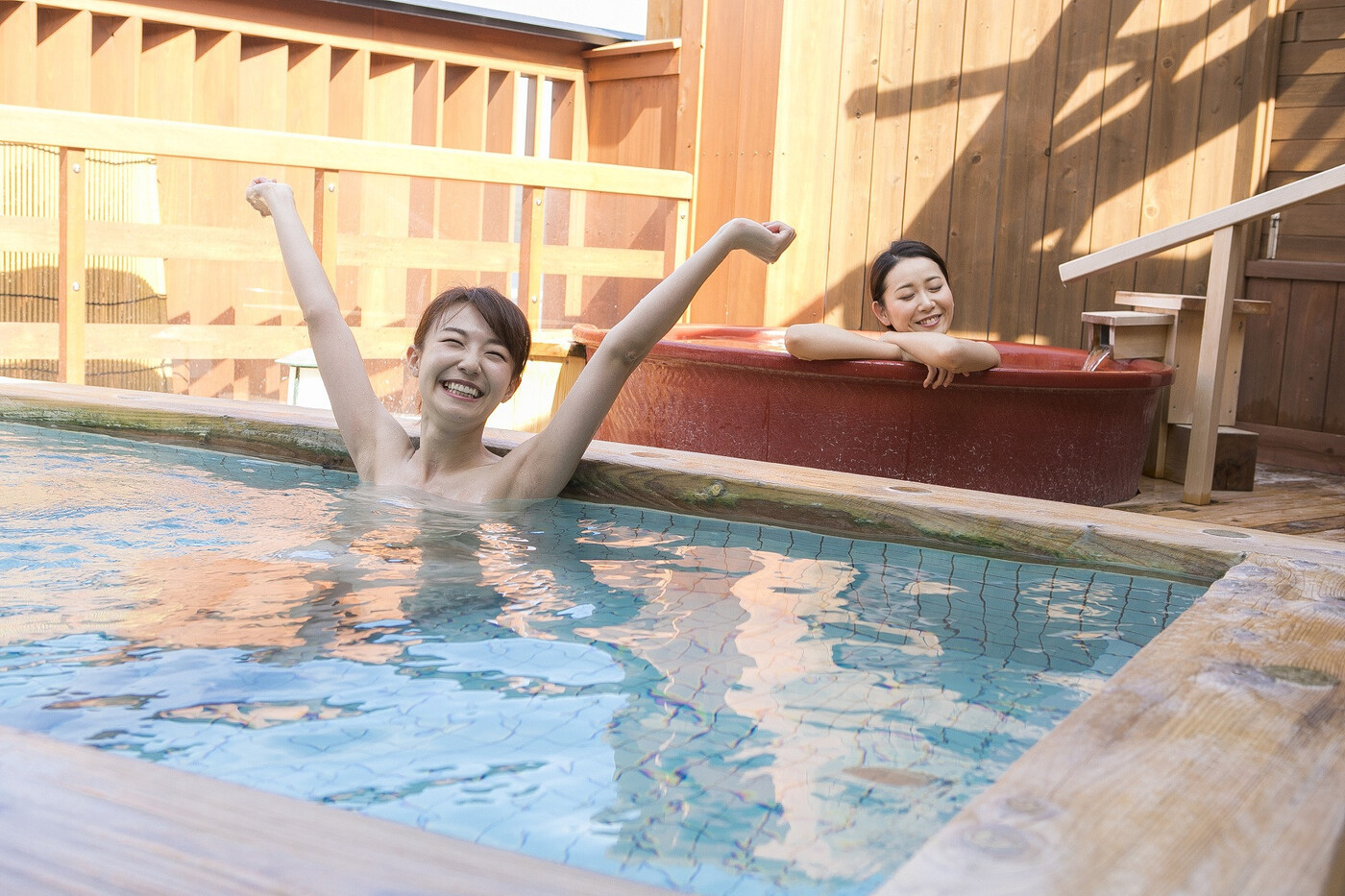 【加太淡嶋温泉大阪屋ひいなの湯】ペア日帰り 入浴券 ≪昼食（個室にて会席）付≫