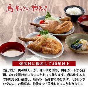 半身揚げ 鶏の半羽(半身) からあげ カレー味 2枚 旨塩味 1枚セット | 新潟 半身揚げ
