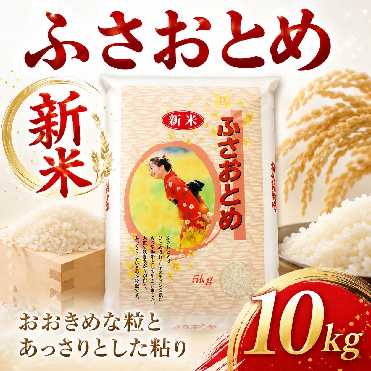 新米 ふさおとめ 10kg 令和8年産  ASN001_R8