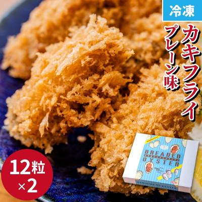 ふるさと納税 福山市 プレーンかきフライ(25g×24粒)