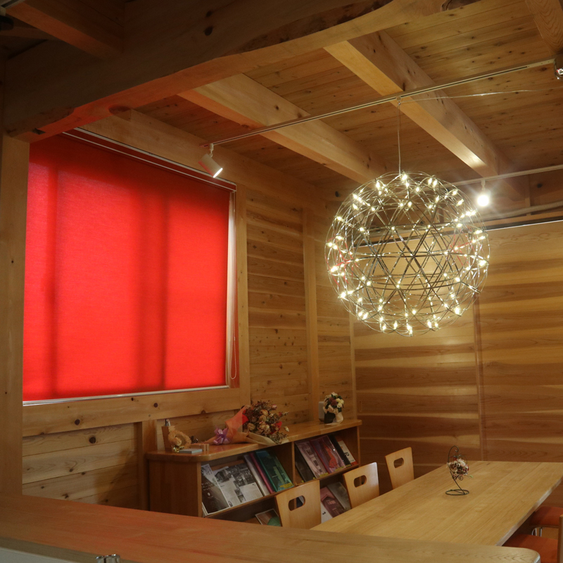 【でんらい】LEDペンダントライト80cm　超大型ジュピター　P034