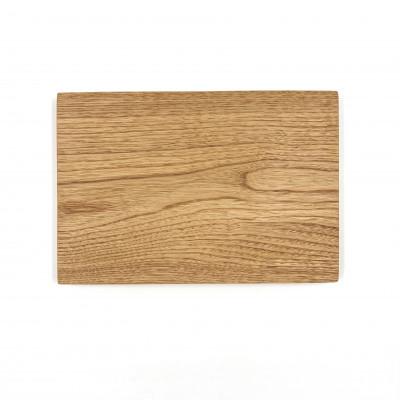 ふるさと納税 丹波市 ガラスのような木のお皿「一人膳 かく」長方形　クリ　Mサイズ　1枚