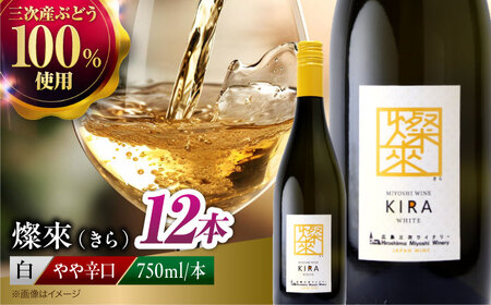 白ワイン 燦來 きら KIRA 750ml×12本[APAZ127]白ワイン