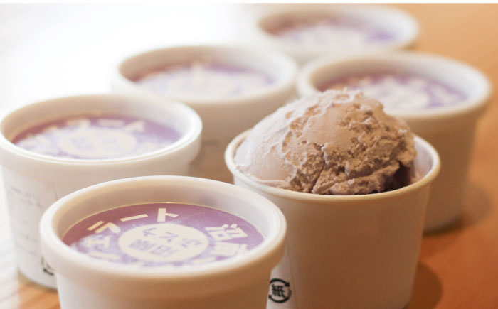 【全3回定期便】沼南ミルクジェラート 沼隈ぶどう＆赤しそ　各6個　食べ比べセット　アイス  ぶどう 赤しそ アイス アイスクリーム デザート スイーツ ご当地 広島県福山市/甚ごろう [BAEC050