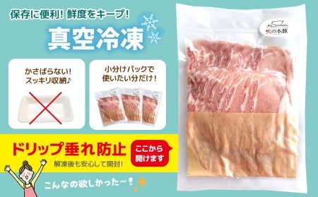  グランプリ受賞火の本豚！切り落とし2.2kg