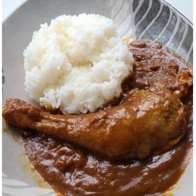 ふるさと納税 岡崎市 【六ツ美のあの肉カレー&萬歳】国産おやどり骨付きモモ1本入りカレー&復古米/大正浪漫セット(中辛) |  | 02