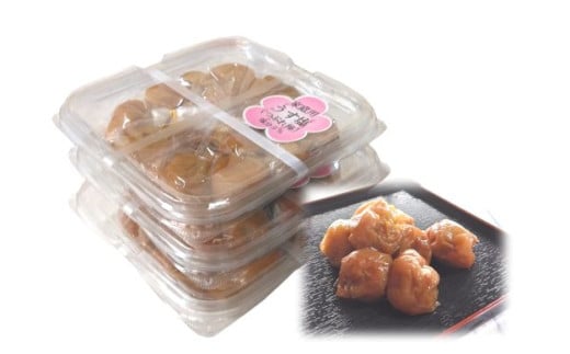 家庭用うす塩梅干し3パックセット