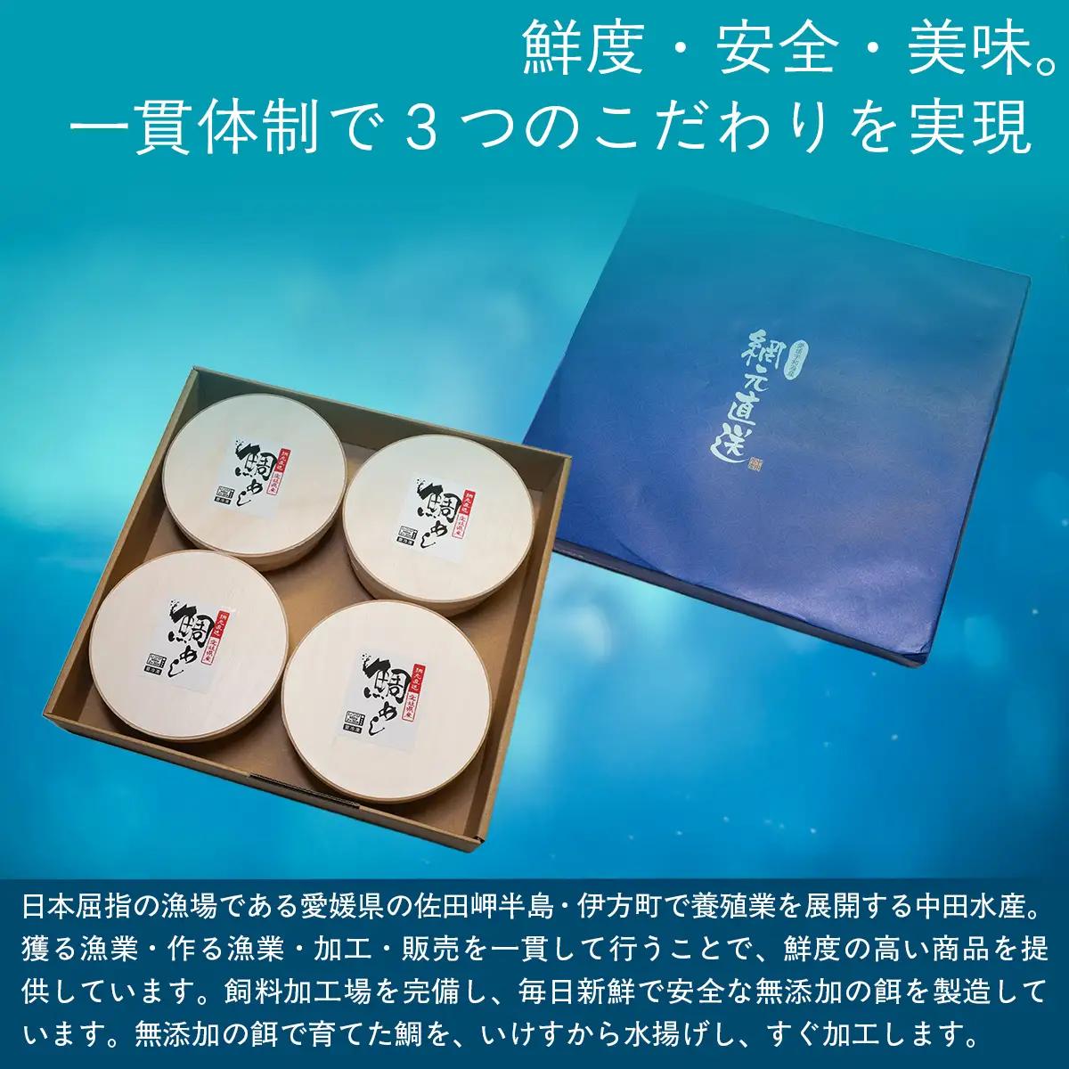 鯛めしセット（4個入り） 【 ふるさと納税 人気 おすすめ ランキング 鯛 鯛めし 海鮮 魚介 魚 冷凍 宇和海産 セット 詰合せ 愛媛県 伊方町 送料無料 】 IKTN003