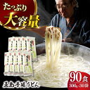 【ふるさと納税】【人気商品の大容量◎】 五島手延うどん 300g×30袋 大容量 業務用 常備用 五島うどん 新上五島町【ますだ製麺】 [RAM031]