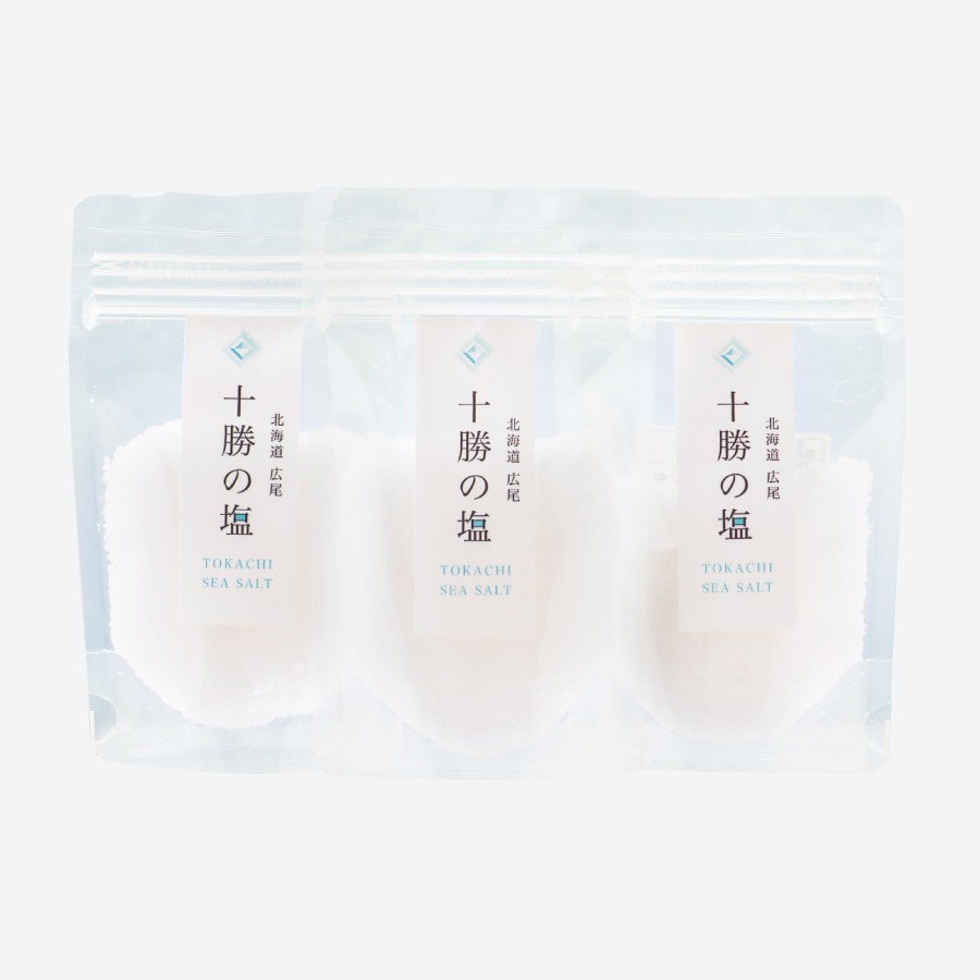 ＜鈴木牧場＞十勝の塩50ｇ×3