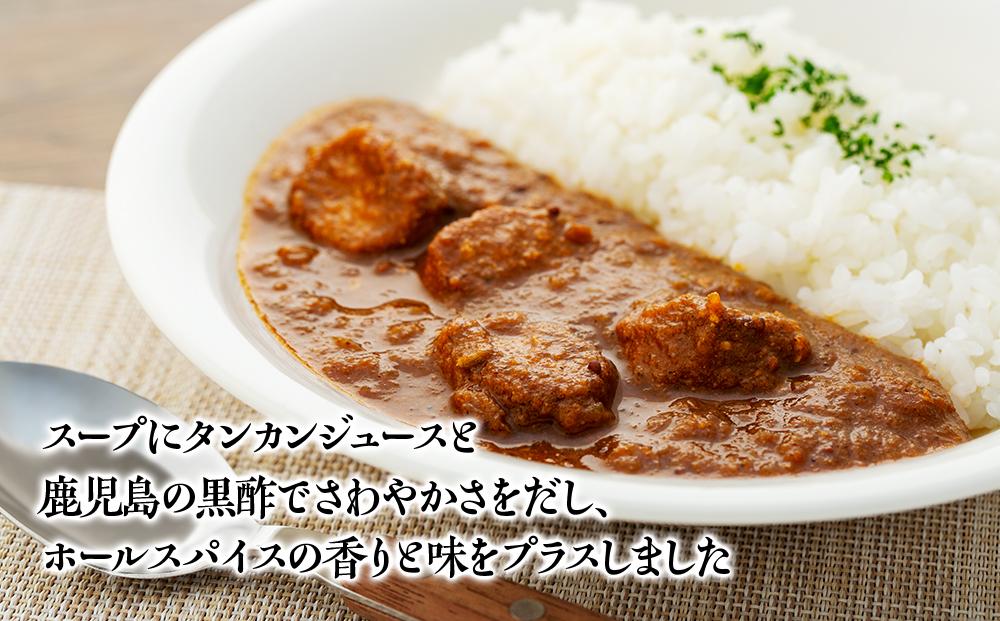 屋久島産トビウオ・たんかん100％！高円寺人気カレー店スパイスカレー青藍監修【屋久島海と森のカレー】3点セット