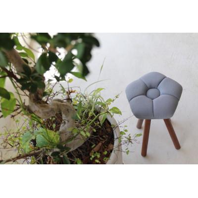 ふるさと納税 大川市 monaca stool:kikyo【グレー/ウォールナット/高さ45cm】 |  | 01