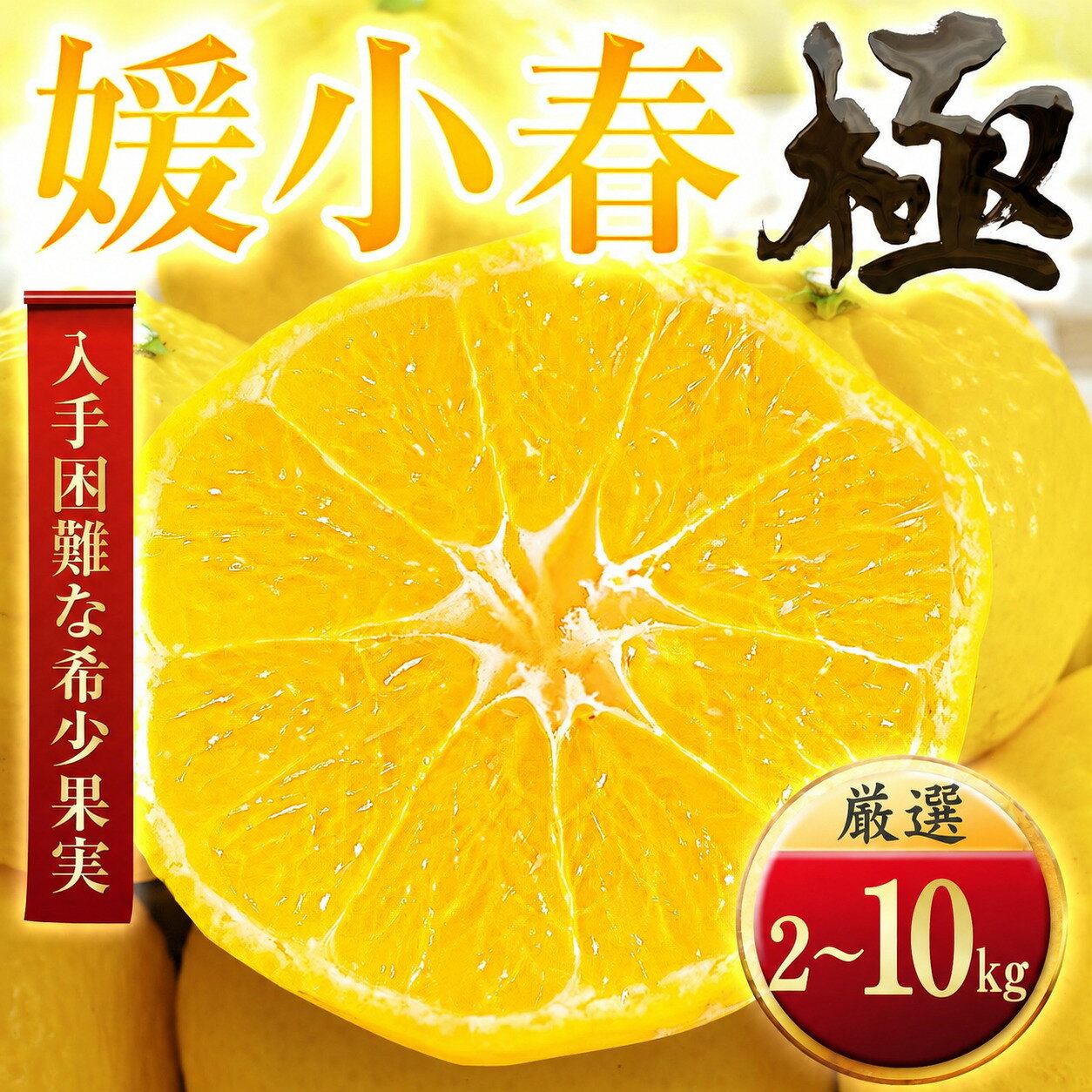 【ふるさと納税】【先行受付】【なくなり次第終了】驚きの甘さ【媛小春(ひめこはる)】【極】2kg / 3kg / 5kg / 10kg　愛媛県産　みかん 蜜柑 ひめこはる 媛小春 果物 くだもの フルーツ デザート おいしい 希少 かんきつ 柑橘 柑橘類 国産 愛媛 愛媛県 八幡浜 YWTZ083