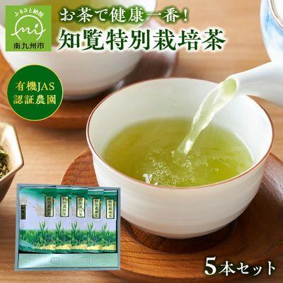 ふるさと納税 南九州市 【お中元に】知覧特別栽培茶5袋セット |  | 01