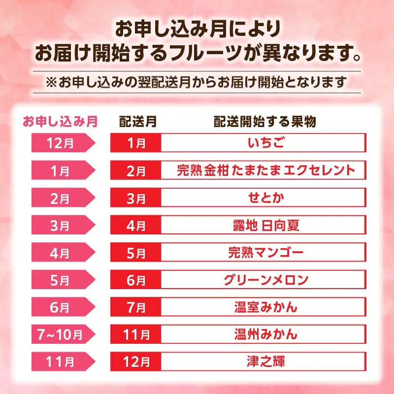 フルーツ 定期便 フルーツ[9ヶ月定期便 vol.1 特選 数量限定 期間限定]