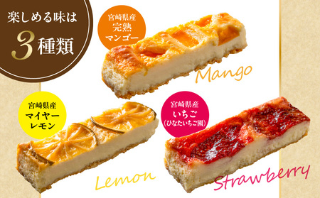 宮崎フルーツチーズケーキ　ギフトセット 1箱 デザート スイーツ  洋菓子