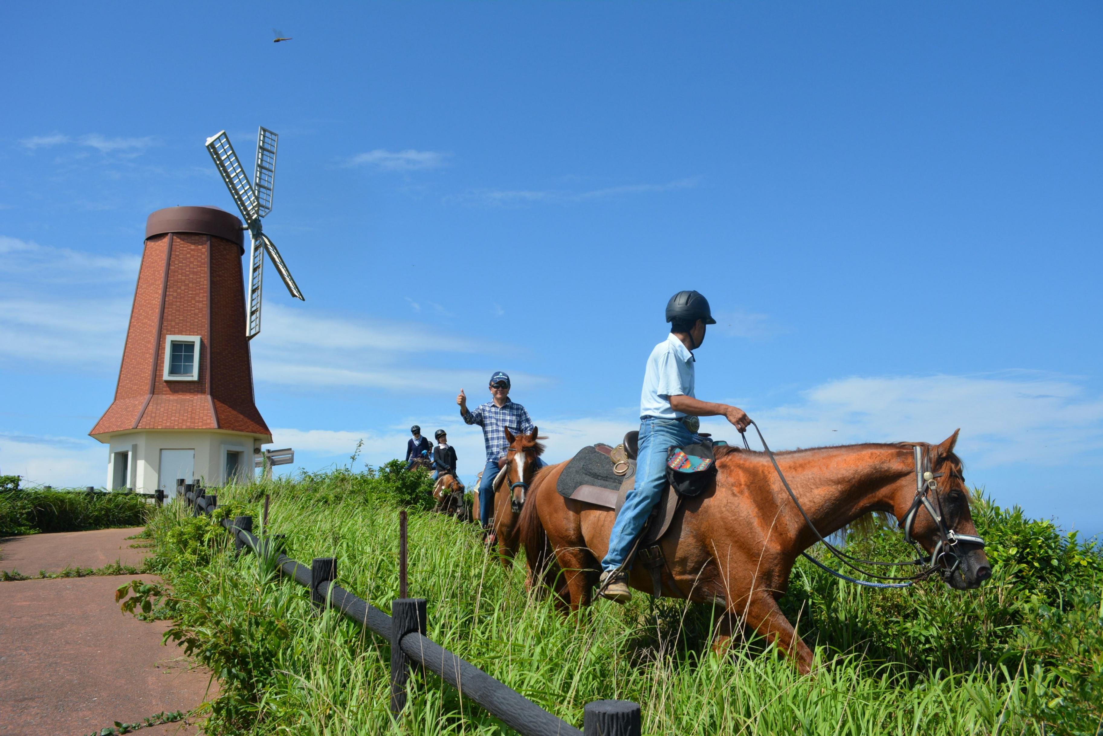 乗馬体験チケット 離島 大島コース 【カナディアンキャンプ乗馬クラブ】_HA1711
