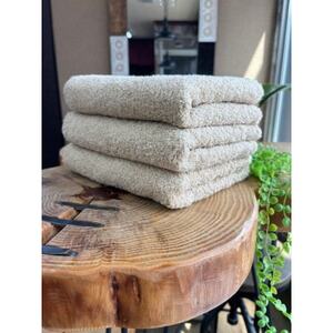 泉州タオル ホテル仕様カラータオル≪ベージュ≫同色3枚セット【1673974】