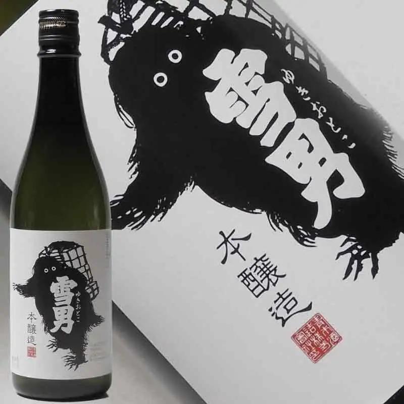 日本酒 鶴齢 雪男 純米・本醸造 720ml×2本セット【鶴齢 雪男 純米 本醸造 飲み比べ 四合瓶 2本 セット 日本酒 720ml 青木酒造 新潟 地酒 厳選 晩酌 熱燗 お酒 酒 さけ お中元 
