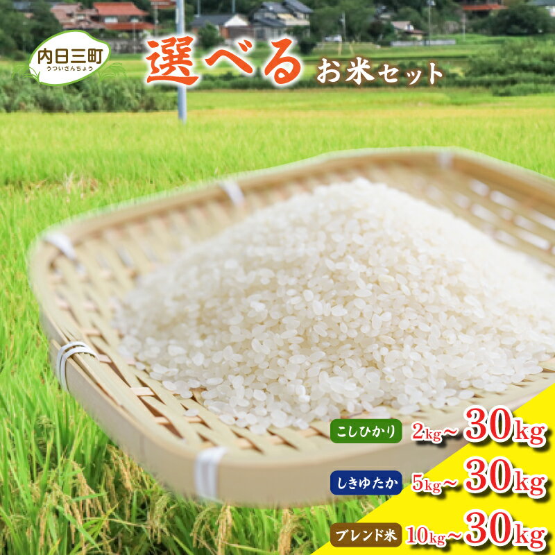 【ふるさと納税】 ≪令和7年度米先行予約≫ 米 選べる 種類 容量 定期便 ( 2kg 5kg 10kg 15kg 30kg / 5kg 10kg 15kg 30kg / 10kg 30kg ) 令和7年産 白米 精米 無洗米 こしひかり ブレンド米 ご飯 プレゼント ギフト 贈答 便利 手軽 備蓄 保存食 弁当 産地直送 下関 山口