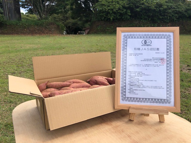 【先行予約】 種子島 産 オーガニック (有機) 種子島安納いも (誠農園) ３kg　NFN599 【250pt】 有機栽培 有機JAS認証 皮まで丸ごと 安納いも 安納芋 熟成 糖度 オーガニック 