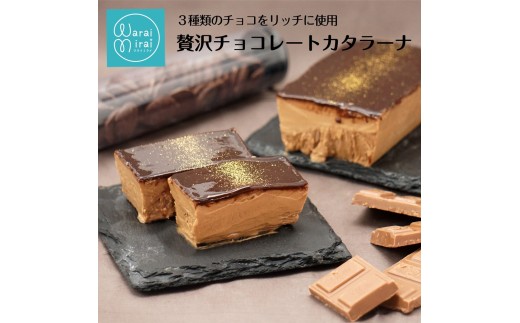 濃厚 チョコレート カタラーナ | チョコ ビター ミルク ケーキ プリン ブリュレ クリーム スイーツ お菓子 洋菓子 おやつ ギフト プレゼント 贈り物 箱付き 冷凍 長野県 飯田市 信州