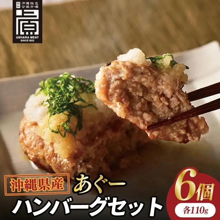 あぐーハンバーグセット(6個入) 