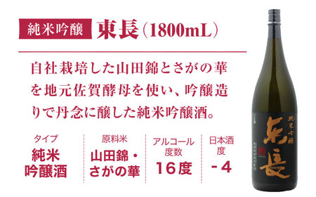 【定期便】 日本酒 純米吟醸東長 NAH018 日本酒 全3回