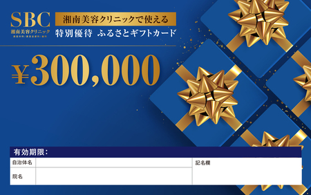 湘南美容 クリニック ギフト券 300,000円分  【 美容 】