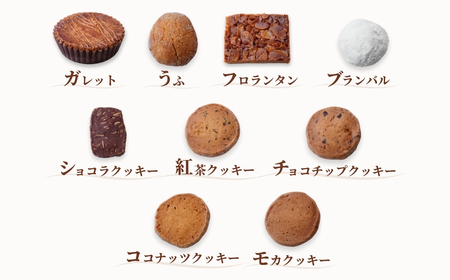 ナナのクッキー詰め合わせ【10種 ギフト スイーツ ご褒美スイーツ 洋菓子 くっきー 手土産 プレゼント】