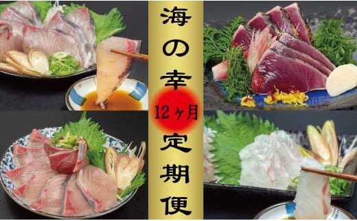 定期便 1年 12ヶ月 12回 小島水産 がお届けする！美味しいお刺身コース（鮮魚下処理済） 頒布会 海鮮 鰤 ブリ 勘八 カンパチ 鯛 乙女鯛 真鯛 マダイ シマアジ かつおのタタキ 鰹 カツオ 鰹のたたき 刺し身 刺身