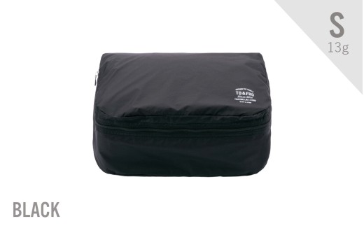【TO&FRO】軽すぎるポーチ ORGANIZER AIR【Sサイズ・ブラック】