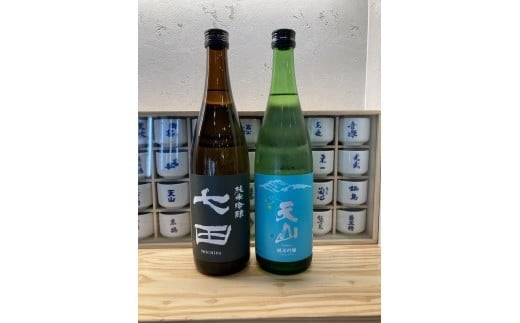 
            【セット】天山酒造『純米吟醸』720ml×2本（七田、天山）
          