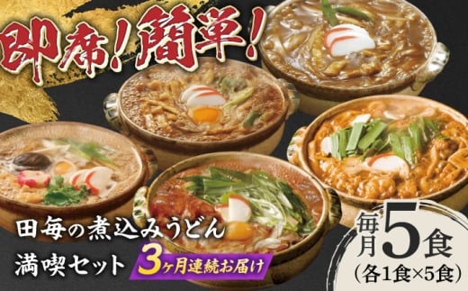 【3回定期便】うどん 岐阜の味 田毎の煮込みうどん満喫セット 即席 カンタン 麺 うどん 味噌 カレー すまし ピリ辛 牛もつ 冷凍 定期便 5種類 詰め合わせ 食べ比べ フルセット 簡単調理 時短 鍋不要 水不要 老舗の味 名店 グルメ お取り寄せ サブスク ギフト プレゼント 贈り物 贈答 お返し 内祝い お祝い おすすめ 人気 岐阜市 / ラボレムス [ANFP014]