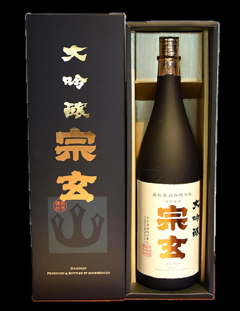 【ふるさと納税】宗玄大吟醸　1800ml お酒 日本酒 大吟醸酒 ギフト 金賞