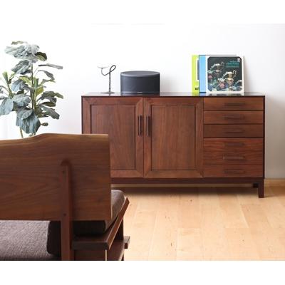 ふるさと納税 旭川市 旭川家具 クリエイトファニチャー W&amp;B(ダブルアンドビー) サイドボード_00991
