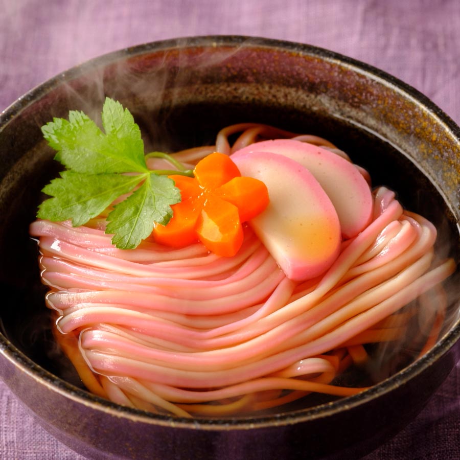 年越しそば、新年紅白うどん 木箱詰合わせ（8人前）【12月お届け】