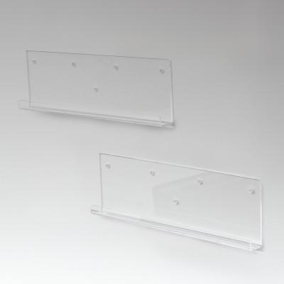 ふるさと納税 海南市 アクリリックウォールシェルフ　W60浅型　2個組