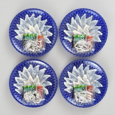 ふるさと納税 下関市 ふぐ 刺身 昆布風味 個食用 小皿セット 4〜5人前 120g FR062 |  | 01