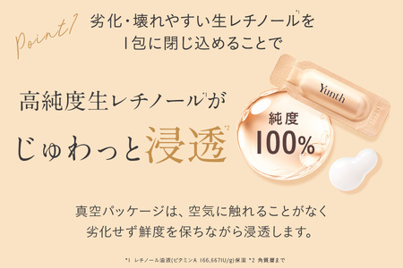 【 Yunth 】生VAダーマ美容液 1ml×28包_OS126-0002-01
