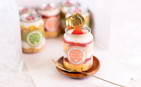 【むしやしない】ミラクル＊ケーキ缶セット（いちご3個・抹茶3個）［ 京都 一乗寺 豆乳 スイーツ ケーキ パフェ グルテンフリー ヴィーガン アレルギー対応 人気 おすすめ お菓子 詰め合わせ セット