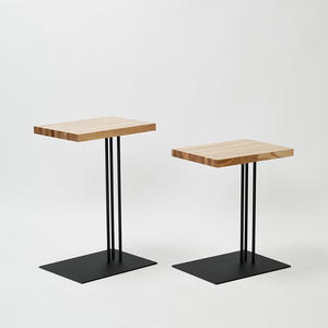Rectangle side table （レクタングルサイドテーブル） ワークデスク H600 ブラック_集成材  EB8-0641