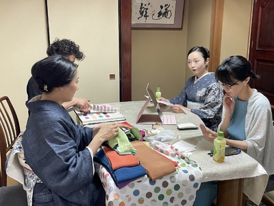 【男物 色無地 ＆ 羽織セット】完全オーダーメイド着物～失敗しない色無地～ お誂え 白生地 0012-011-S06