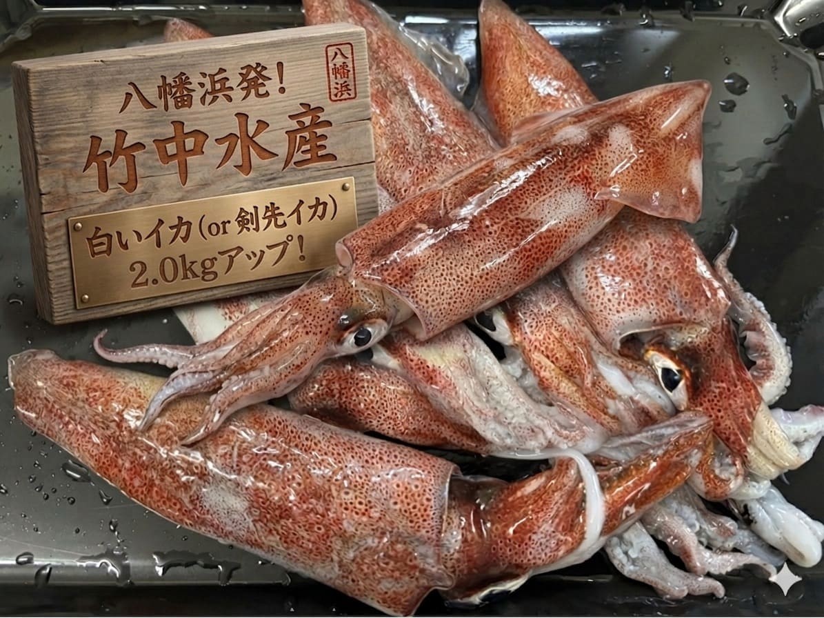 
                  ＜冷凍便＞八幡浜発!「白イカ(剣先イカ)」ドカーンと2kg!＜F22-210＞_いか イカ 剣先イカ 剣先いか 剣先 白イカ 白いか 烏賊 魚介 魚介類 海鮮 鮮魚 冷凍 BBQ 簡単調理 愛媛 八幡浜 刺身 新鮮 【1043151】 YWTM028
                