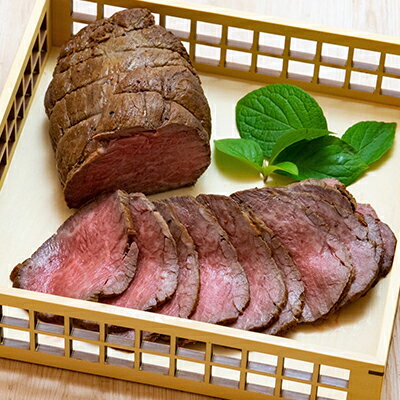 【ふるさと納税】【2024年1月中旬以降順次発送】【GRILL 炙之介】黒毛牛のローストビーフ　自家製オニオンソース付き【配送不可：北海道・沖縄・離島】　加工品・惣菜・冷凍・簡単調理　お届け：2024年1月中旬以降順次発送