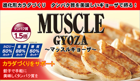 【定期便12回】MUSCLE GYOZA ～マッスルギョーザ～冷凍餃子40個入り1袋