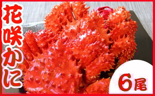 C-70031 【北海道根室産】花咲かに400g～500g前後×6尾